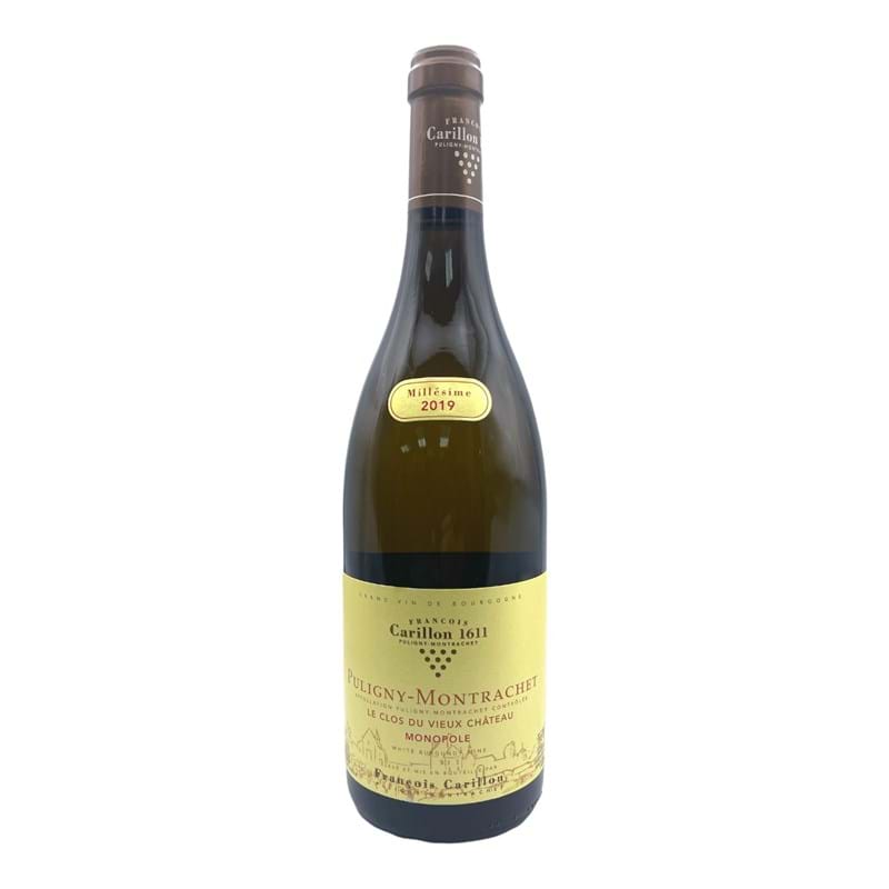 FRANCOIS CARILLON Puligny-Montrachet Clos du Vieux Chat. Monopole 2019 Bottle Image