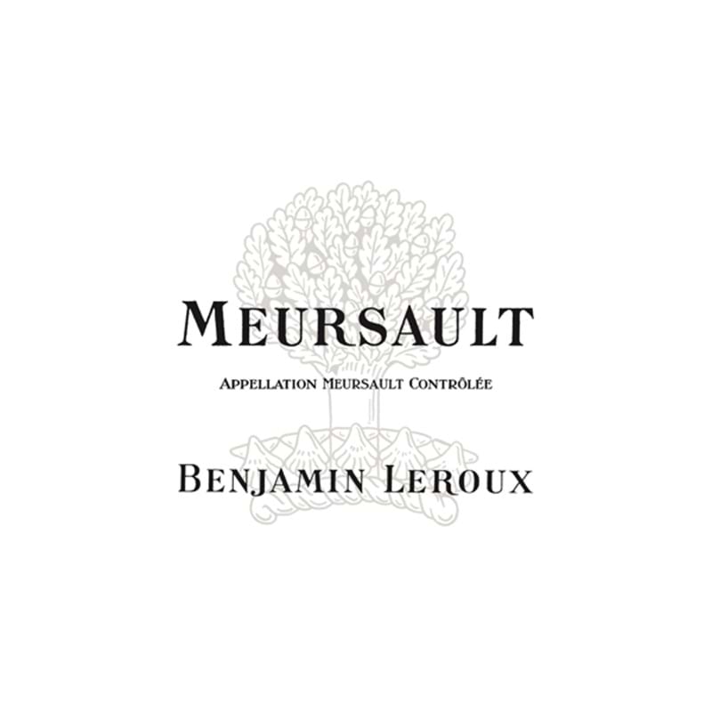 BENJAMIN LEROUX Meursault AOC 2019 Case x 6 Bottles - PRE-RELEASE Image
