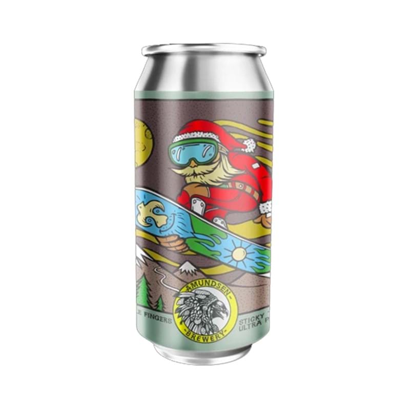 AMUNDSEN Sticky Little Fingers Pastry Stout 13.5%abv CAN (440ml) BBE 09/21 Image