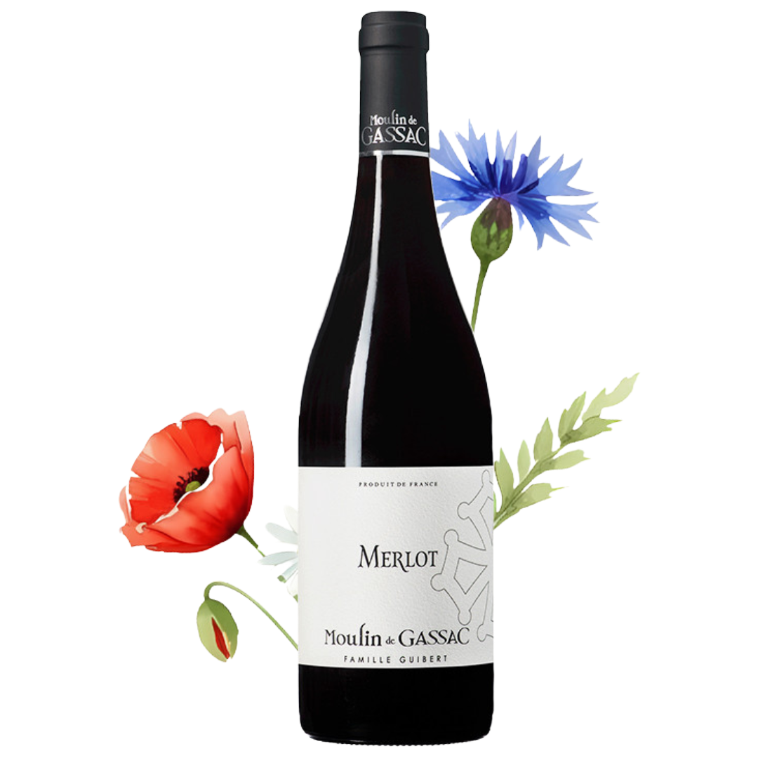 Mas de Daumas Gassac Merlot 'Moulin de Gassac' 2024 Bottle ORG/SUS Image