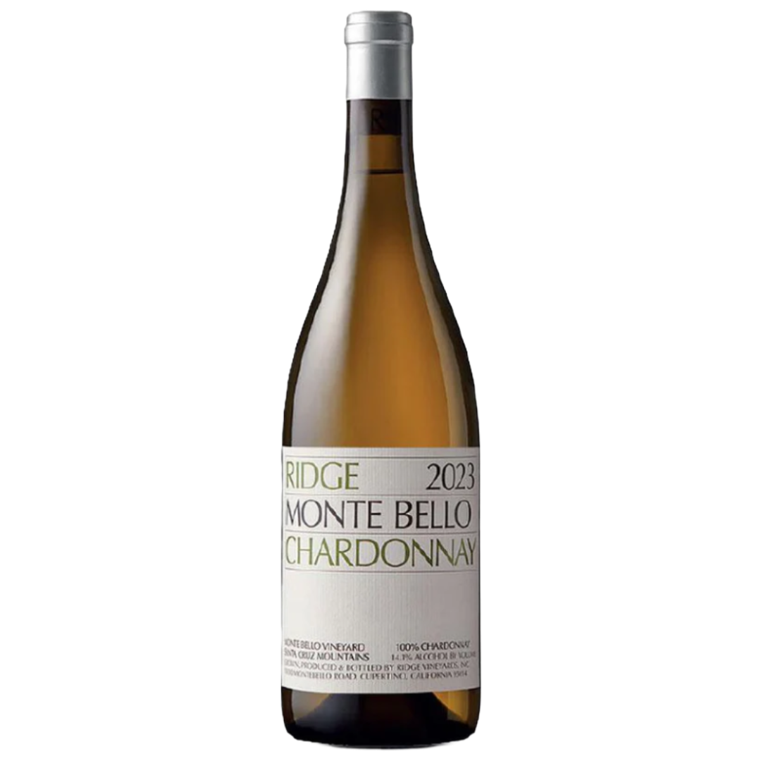 RIDGE VINEYARDS Monte Bello Vineyard Chardonnay - Santa Cruz Mountains 2023 SPLIT CASE x  3 Bottles - PRE-RELEASE Image