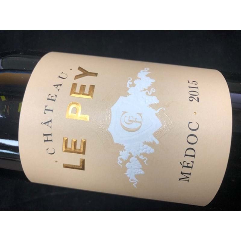 CHATEAU LE PEY Cru Bourgeois Medoc 2015/16 Bottle/nc (Cab. Sauv./Merlot) Image