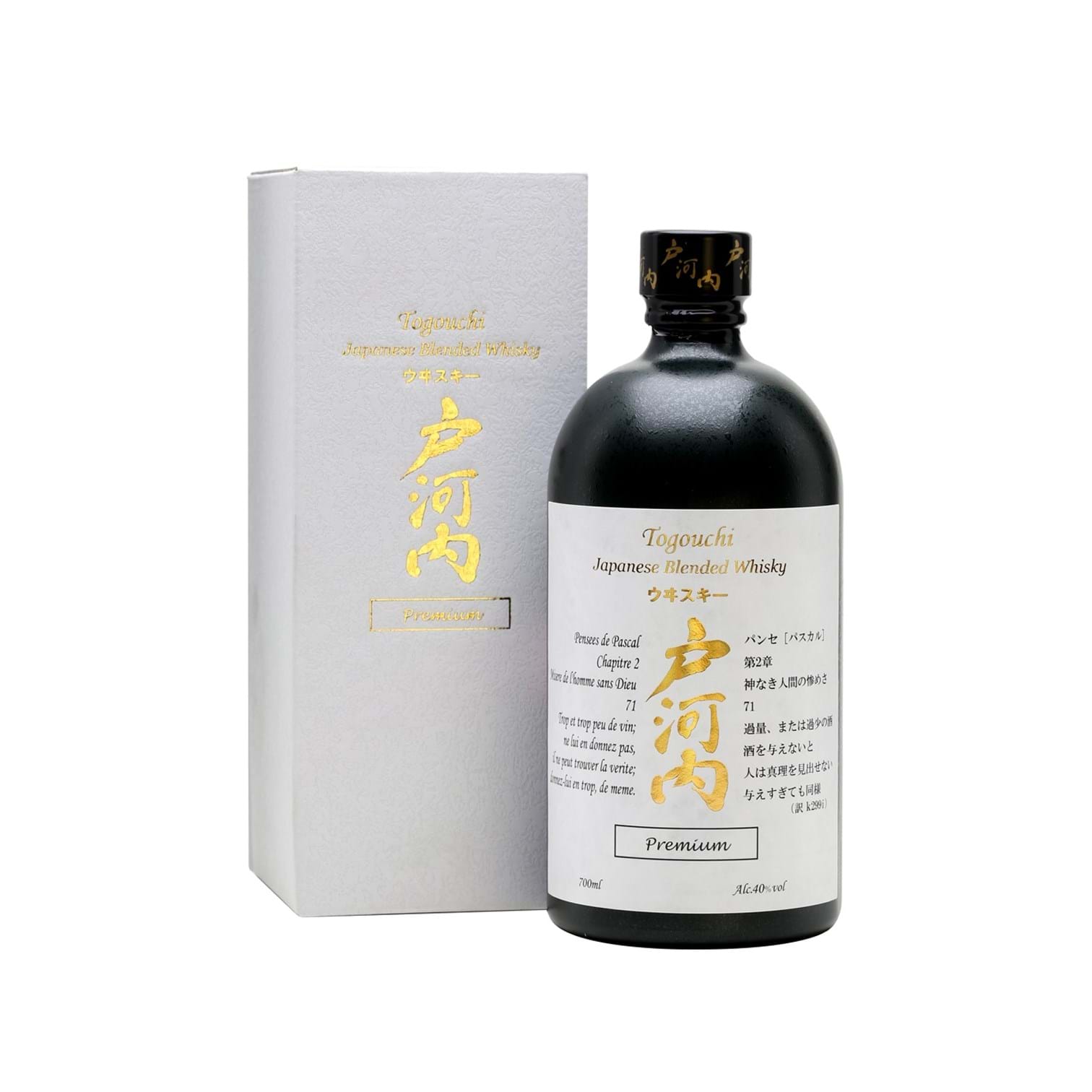 TOGOUCHI Premium Japanese Blended Whisky Bottle (70cl) 40 TOGOUCHI Premium Japanese Blended Whisky Bottle (70cl) 40