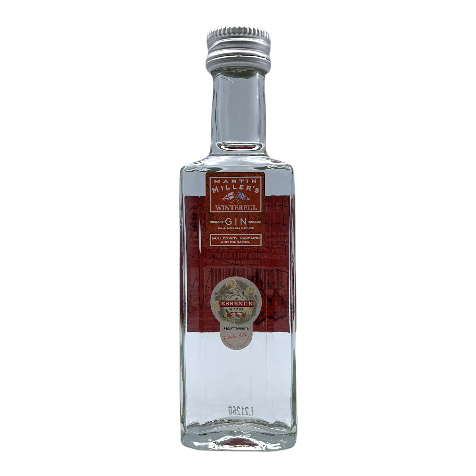 MARTIN MILLERS Winterful Gin Miniature (5cl) 40%abv (los) Image