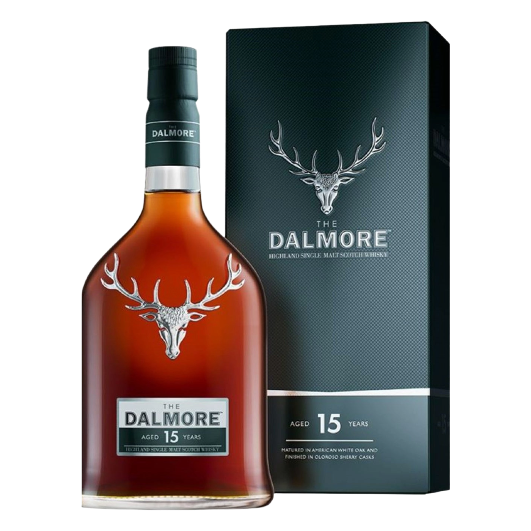 THE DALMORE 15 Year Old Single Highland Malt Whisky Bottle (70cl) 40%abv Image