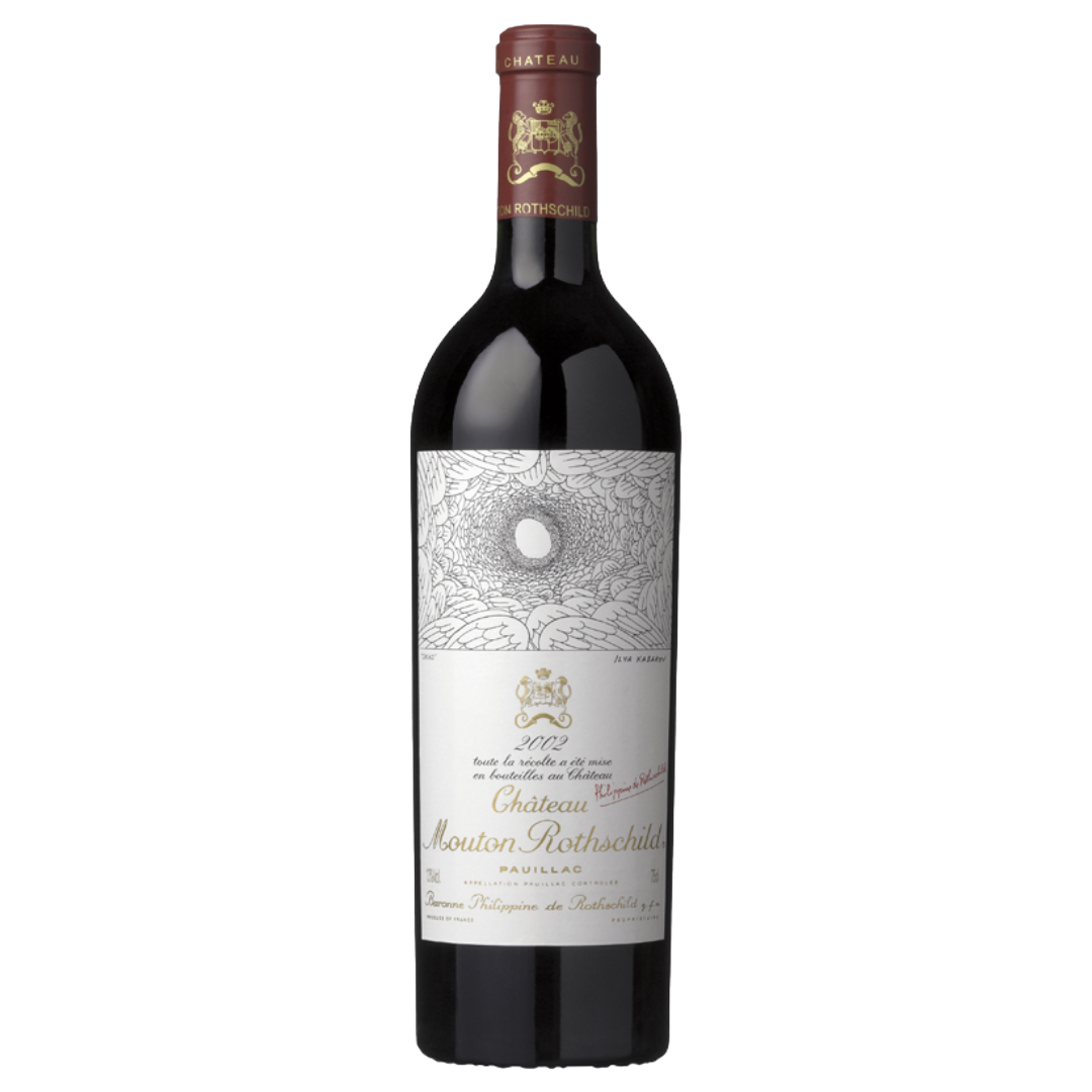 CHATEAU MOUTON ROTHSCHILD 1er Grand Cru Classe, Pauillac 2002 Bottle Image