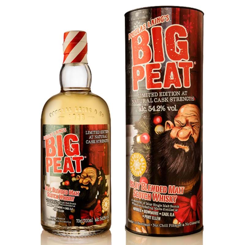 DOUGLAS LAING BIG PEAT 'The Christmas Edition' Sherry-Finish Islay Blended Malt Scotch Whisky Bottle (70cl)54.8%abv (rtc) Image