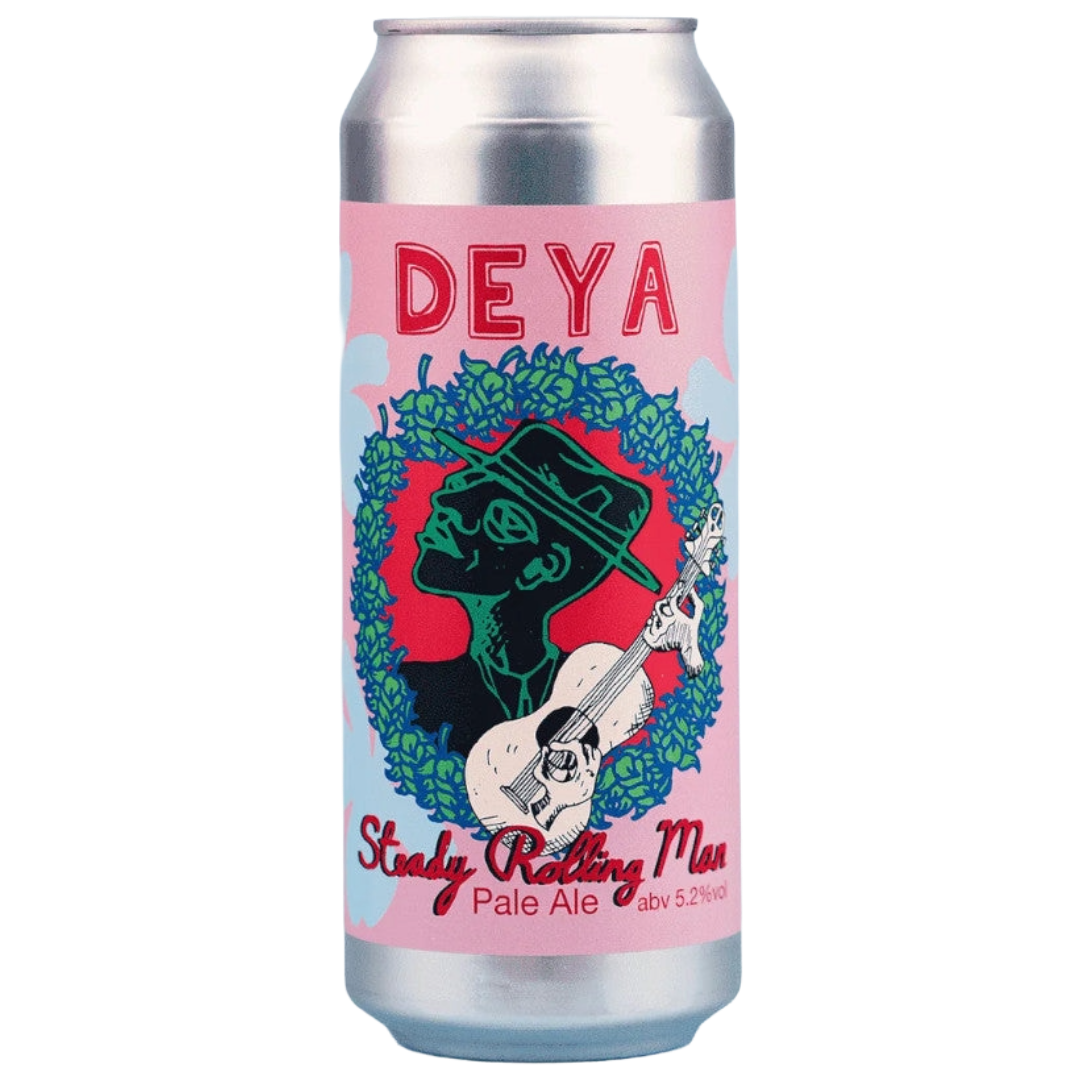 DEYA BREWING COMPANY 'Steady Rolling Man' Pale Ale Can (500ml) 5.2%abv VGN Image