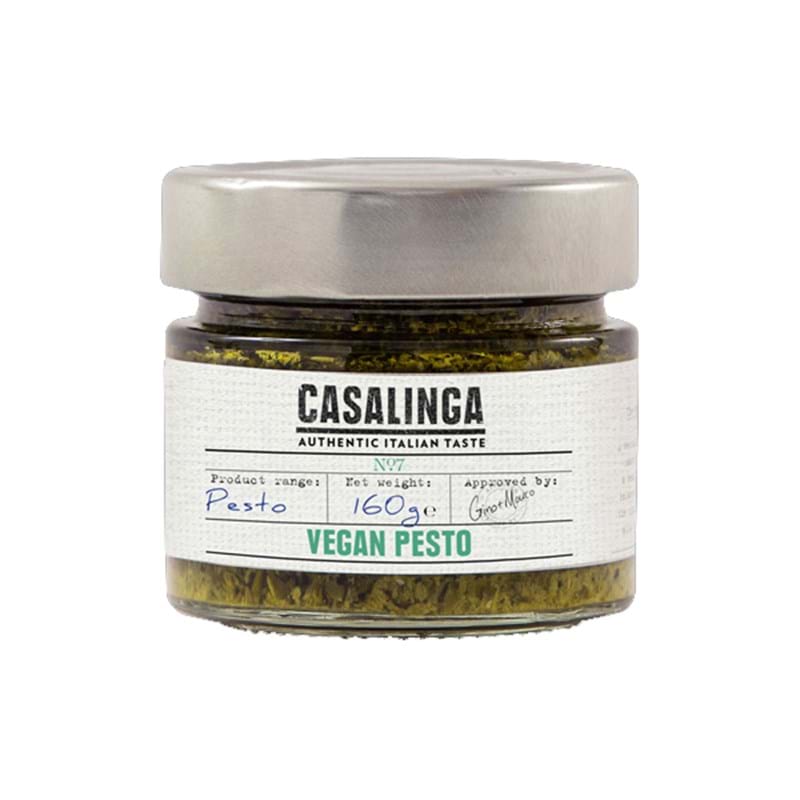 CASALINGA Vegan Basil Pesto 160g Jar Image