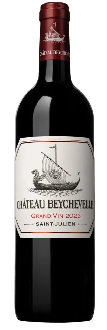 CHATEAU BEYCHEVELLE 4eme Grand Cru Classe Saint-Julien 2023 Wooden Case x 3 Bottles - PRE-RELEASE Image