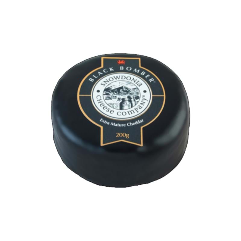 SNOWDONIA Black Bomber, Extra Mature Cheddar 200g Pack Image