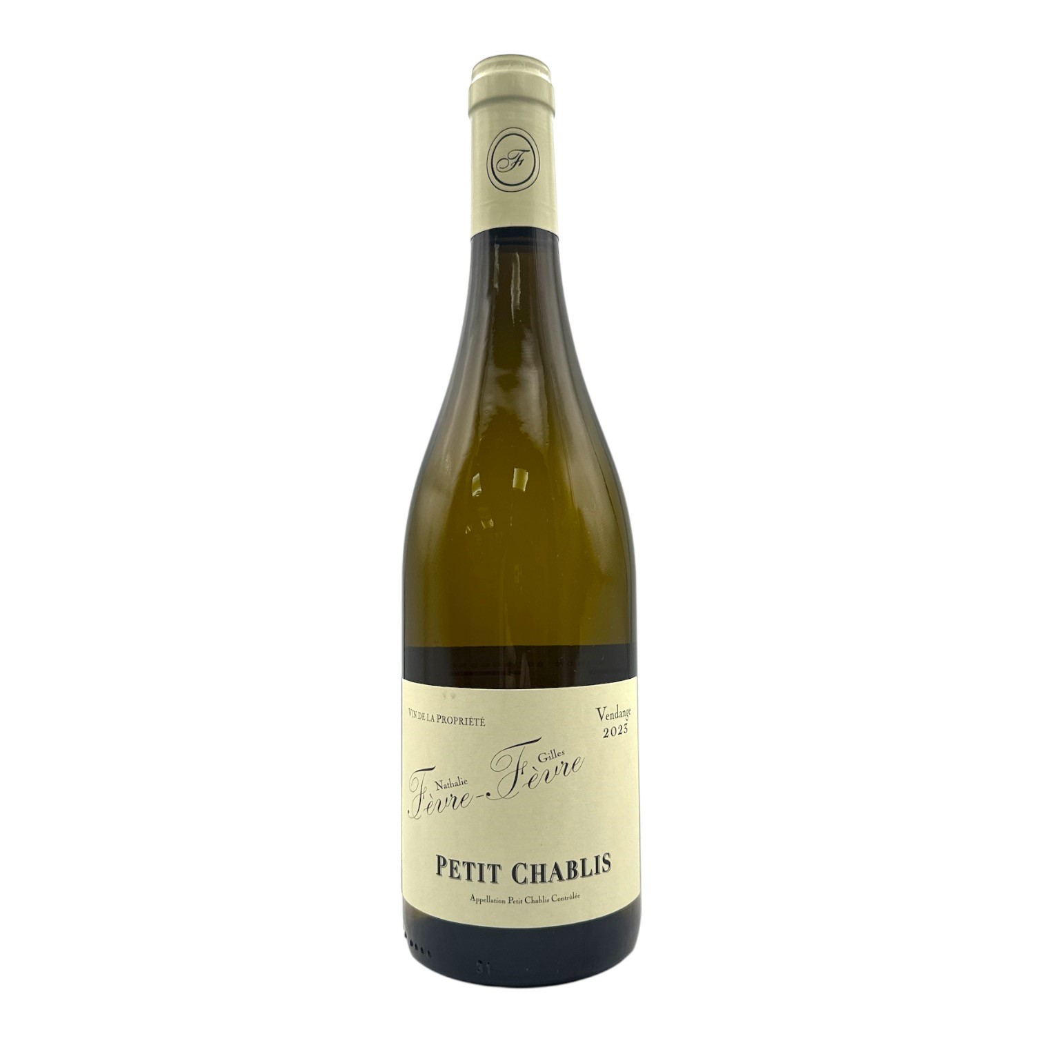 NATHALIE & GILLES FEVRE Petit Chablis 2023 Bottle Image