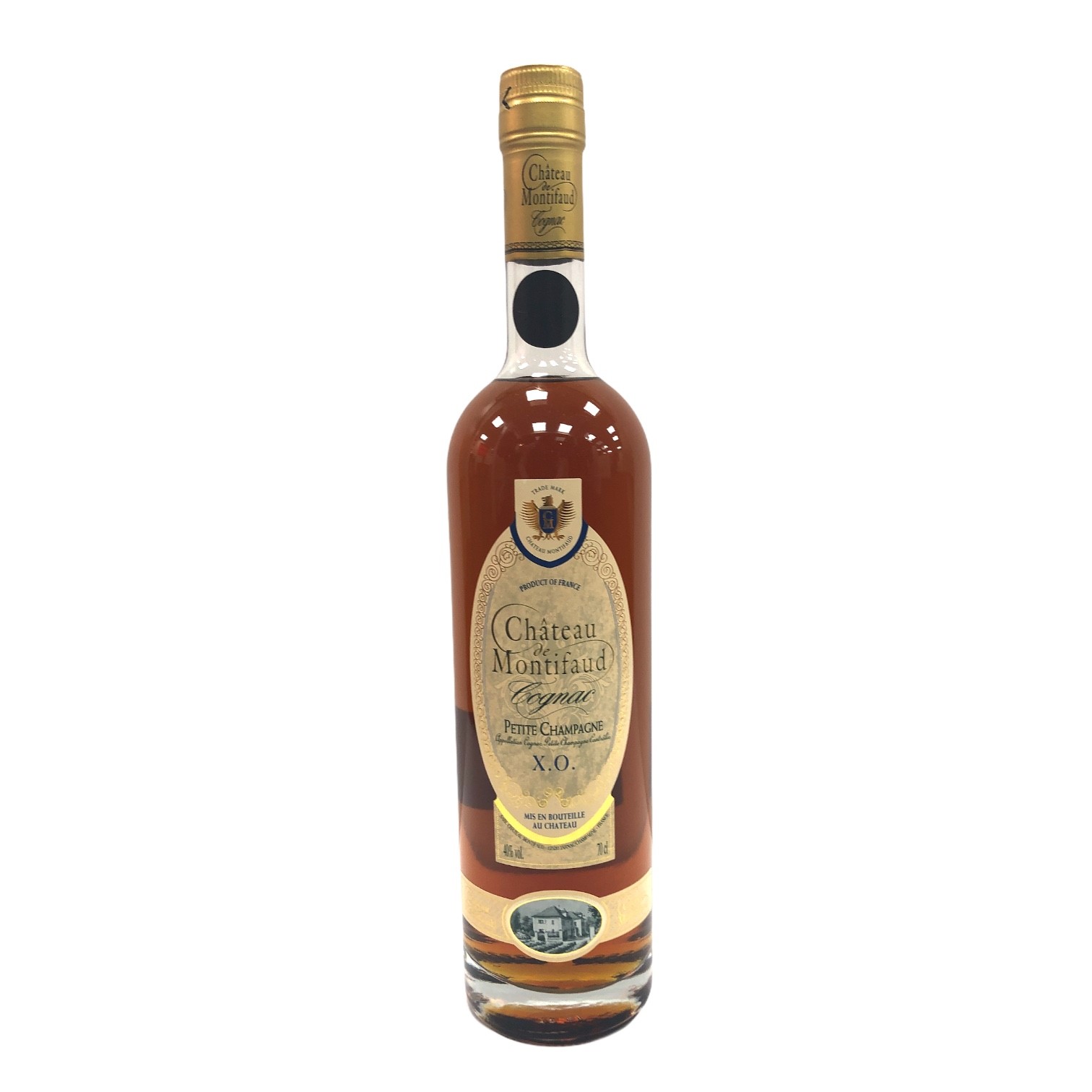 CHATEAU MONTIFAUD XO Cognac, 30 Year Old (Fine Petite Champagne) Bottle 40%abv (los) Image