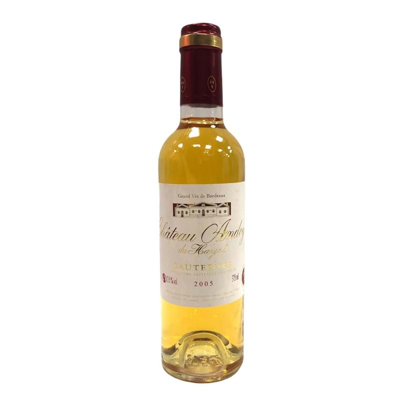 CHATEAU ANDOYSE DU HAYOT Sauternes 2005 HALF Image
