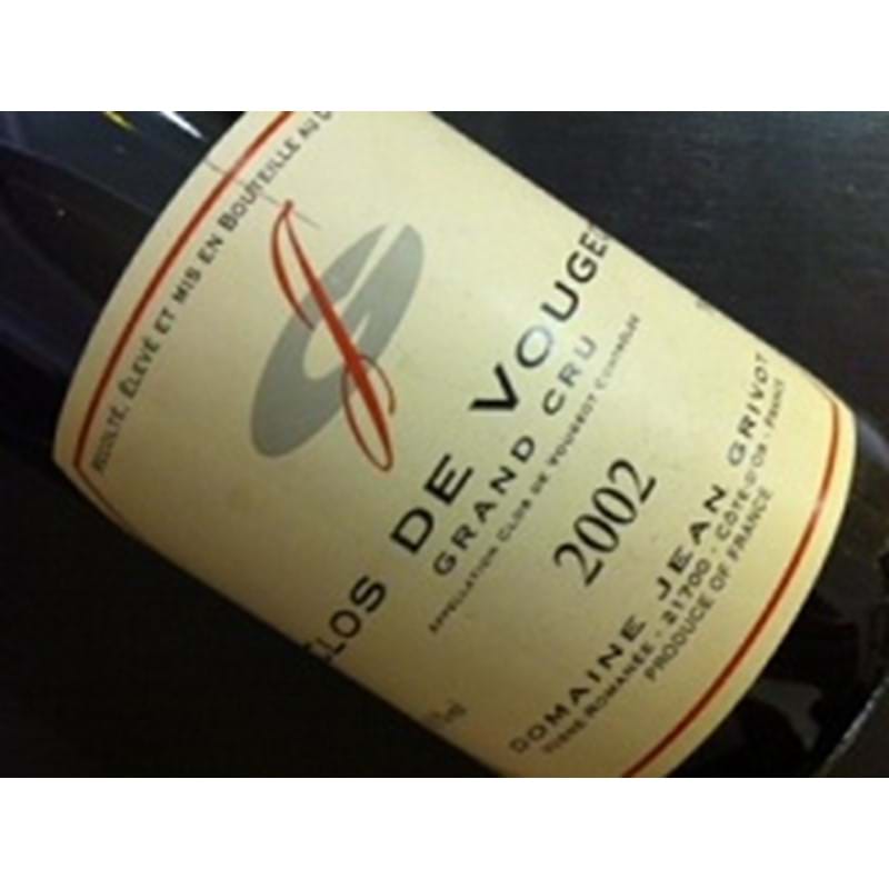 JEAN GRIVOT Clos de Vougeot Grand Cru 2014 Bottle - NO DISCOUNT Image