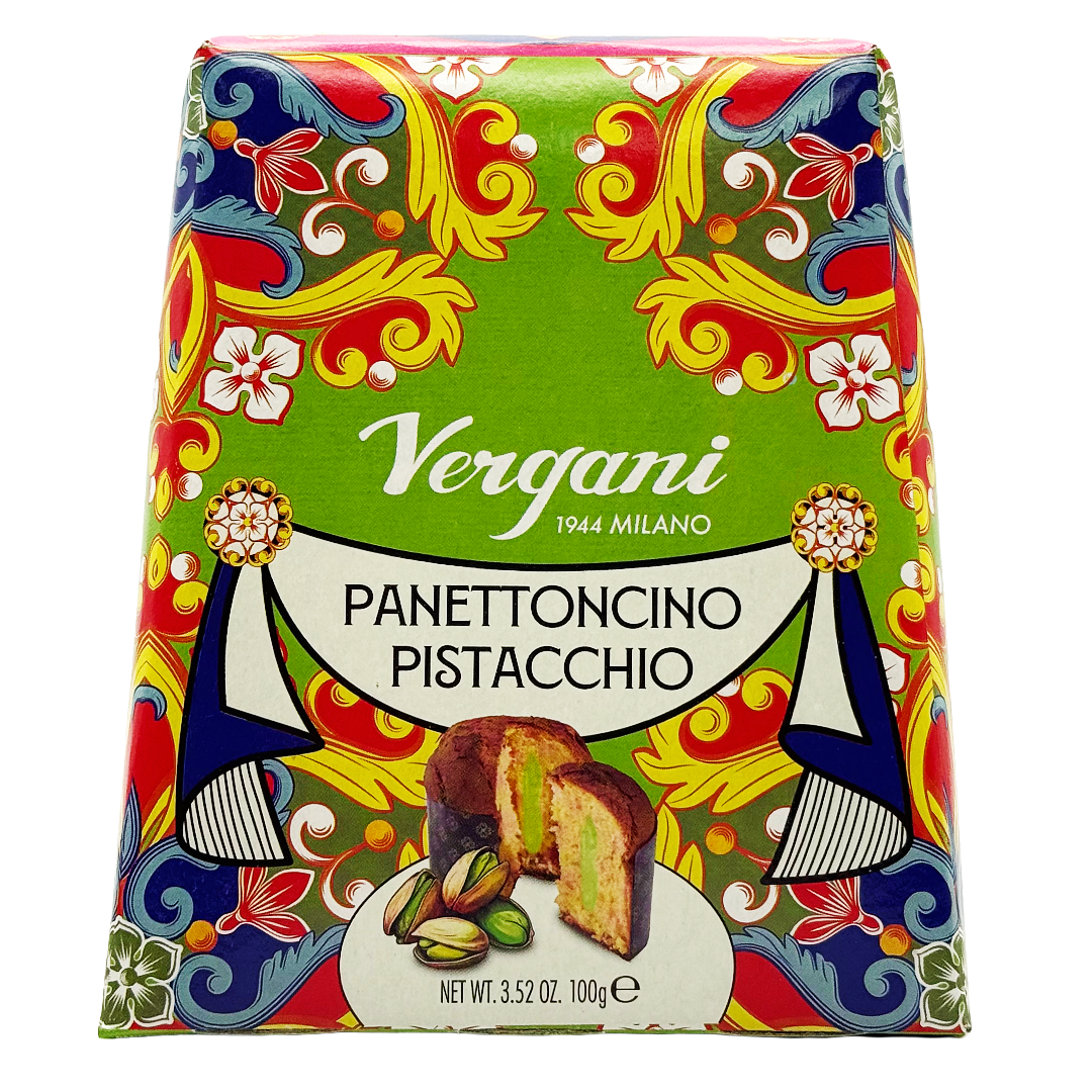 VERGANI Milano Panettoncino 'Pistacchio' 100g (Christmas) Image
