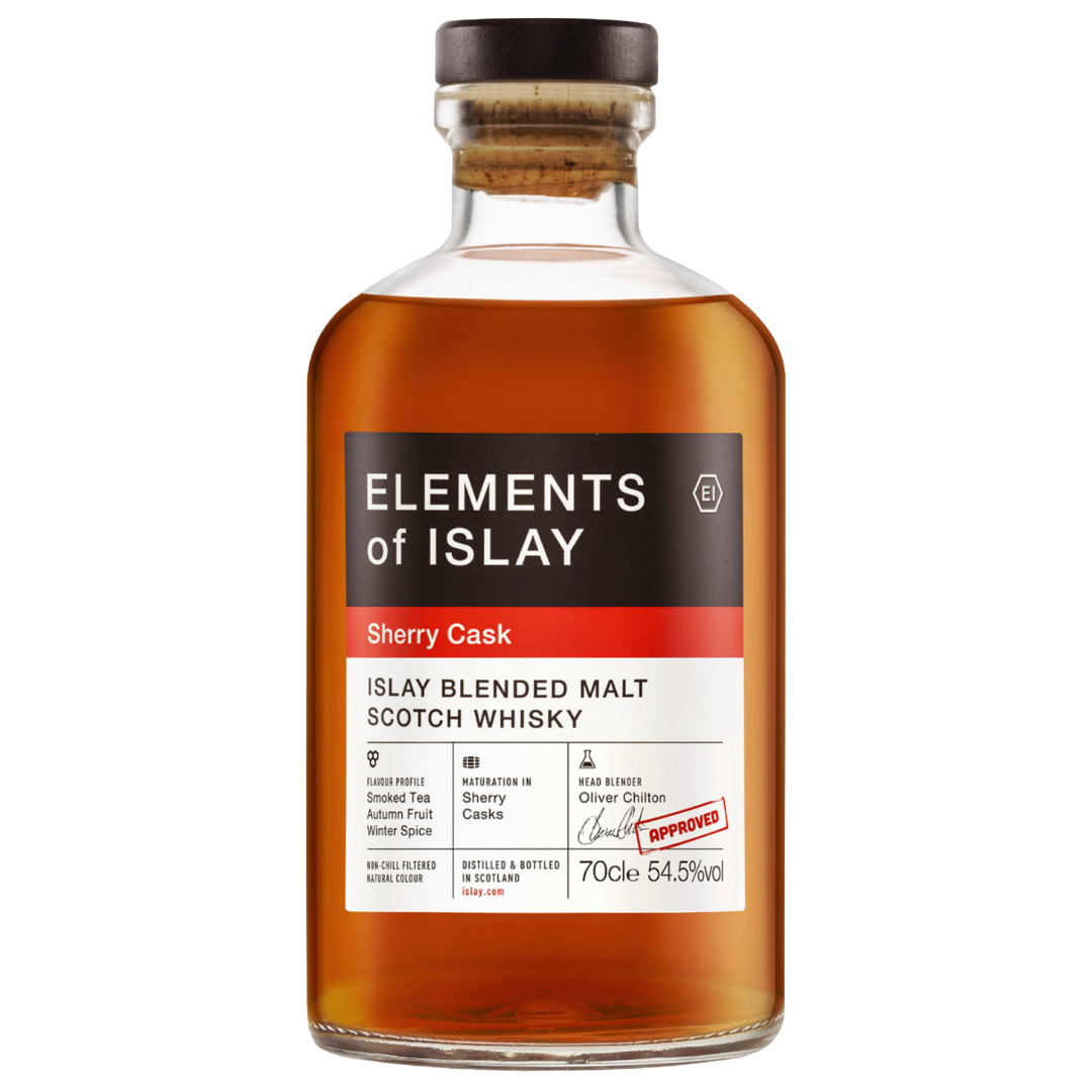 ELEMENTS OF ISLAY 'Sherry Cask' Islay Blended Malt Scotch Whisky Bottle (70cl) 54.5%abv Image