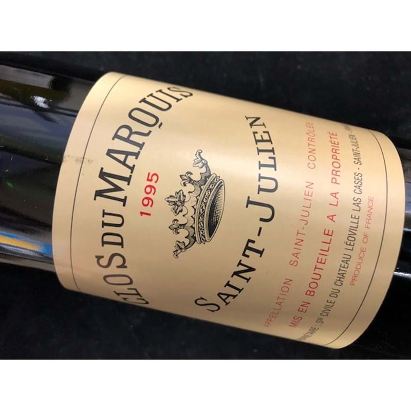 CLOS DU MARQUIS de Leoville-Las-Cases Saint-Julien 1995 Bottle/nc (los) Image