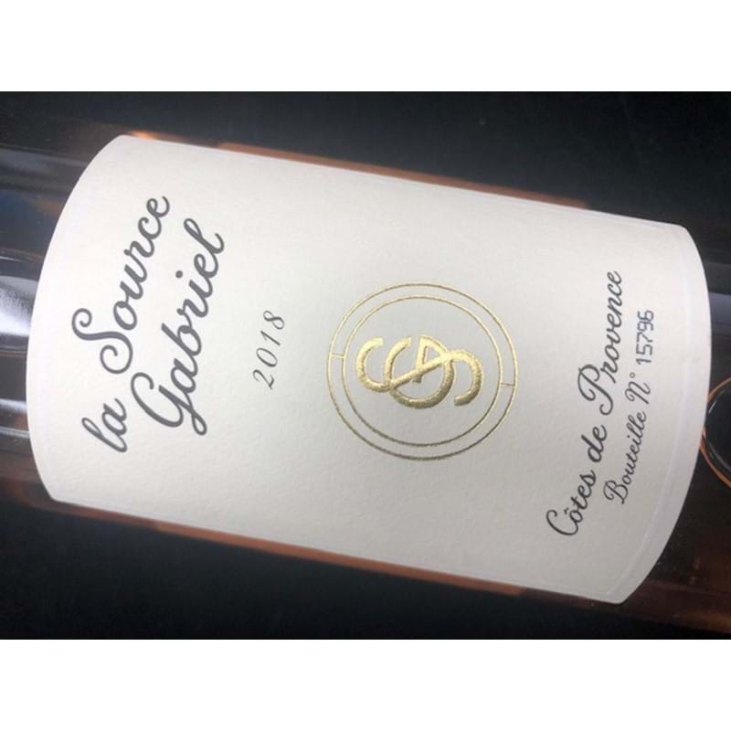 LA SOURCE GABRIEL Rose AOC Cotes de Provence 2019/20 Bottle ORG Image