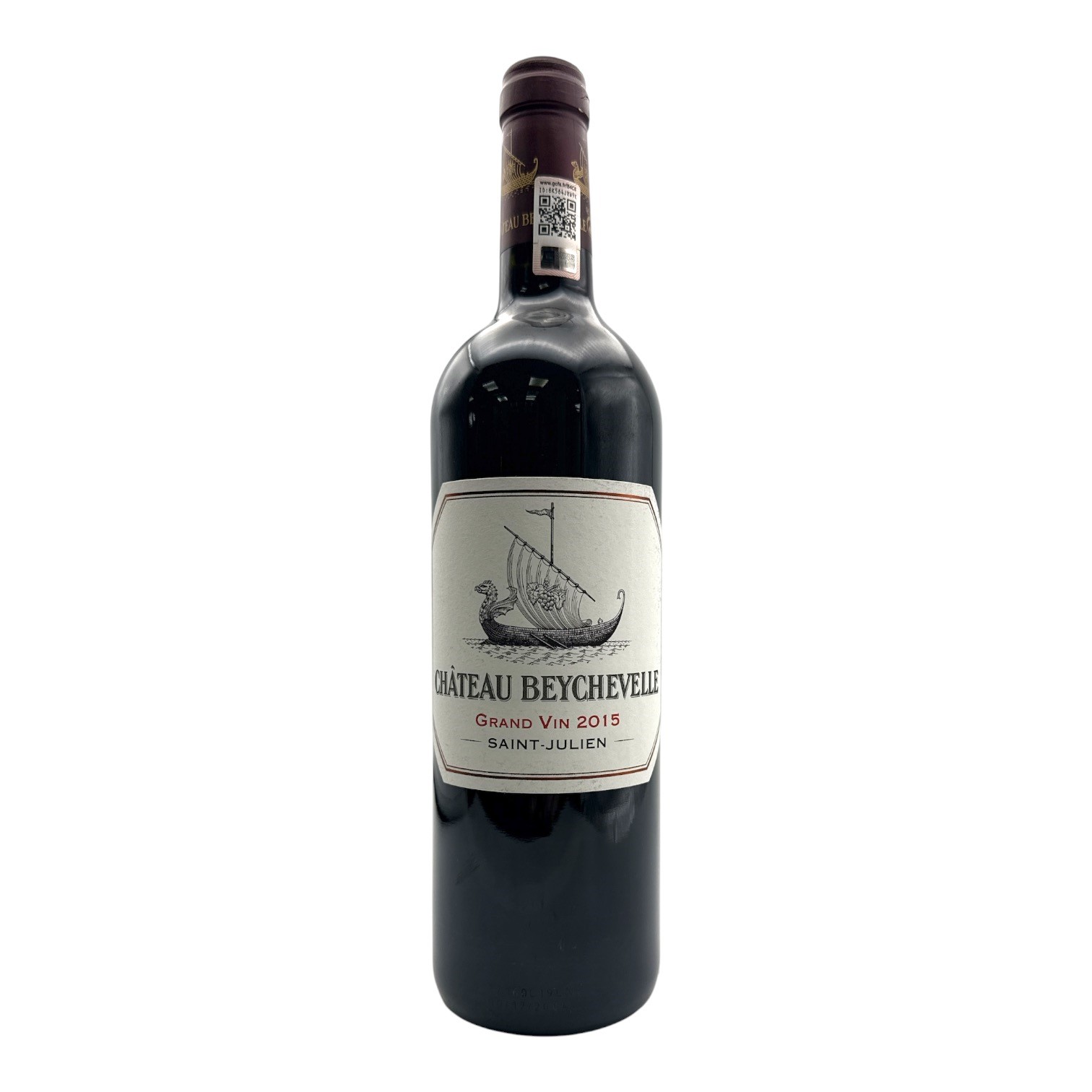 CHATEAU BEYCHEVELLE 4eme Grand Cru Classe, Saint-Julien 2015 Bottle Image