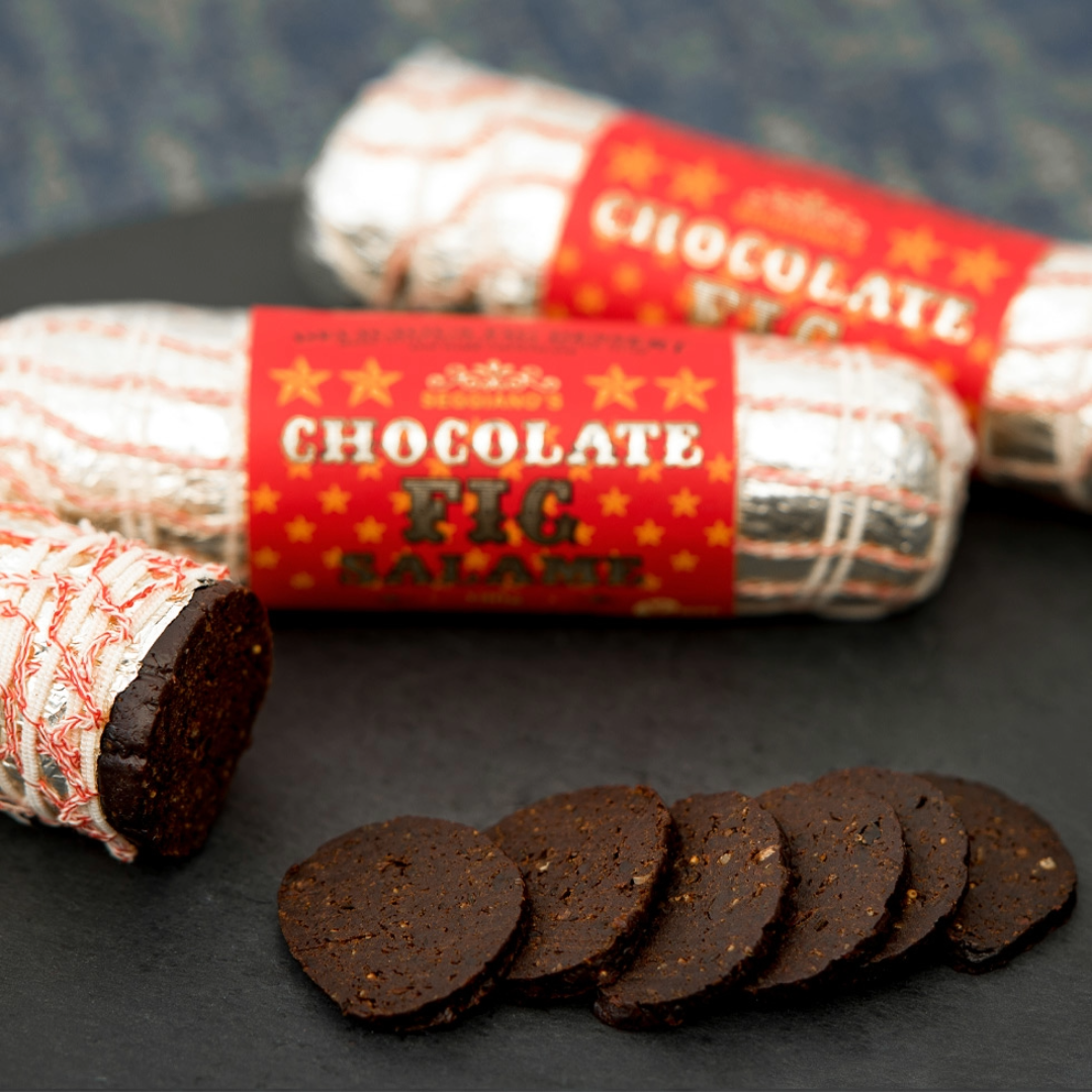 SEGGIANOs Chocolate Fig Salame 180g EACH (Christmas) Image