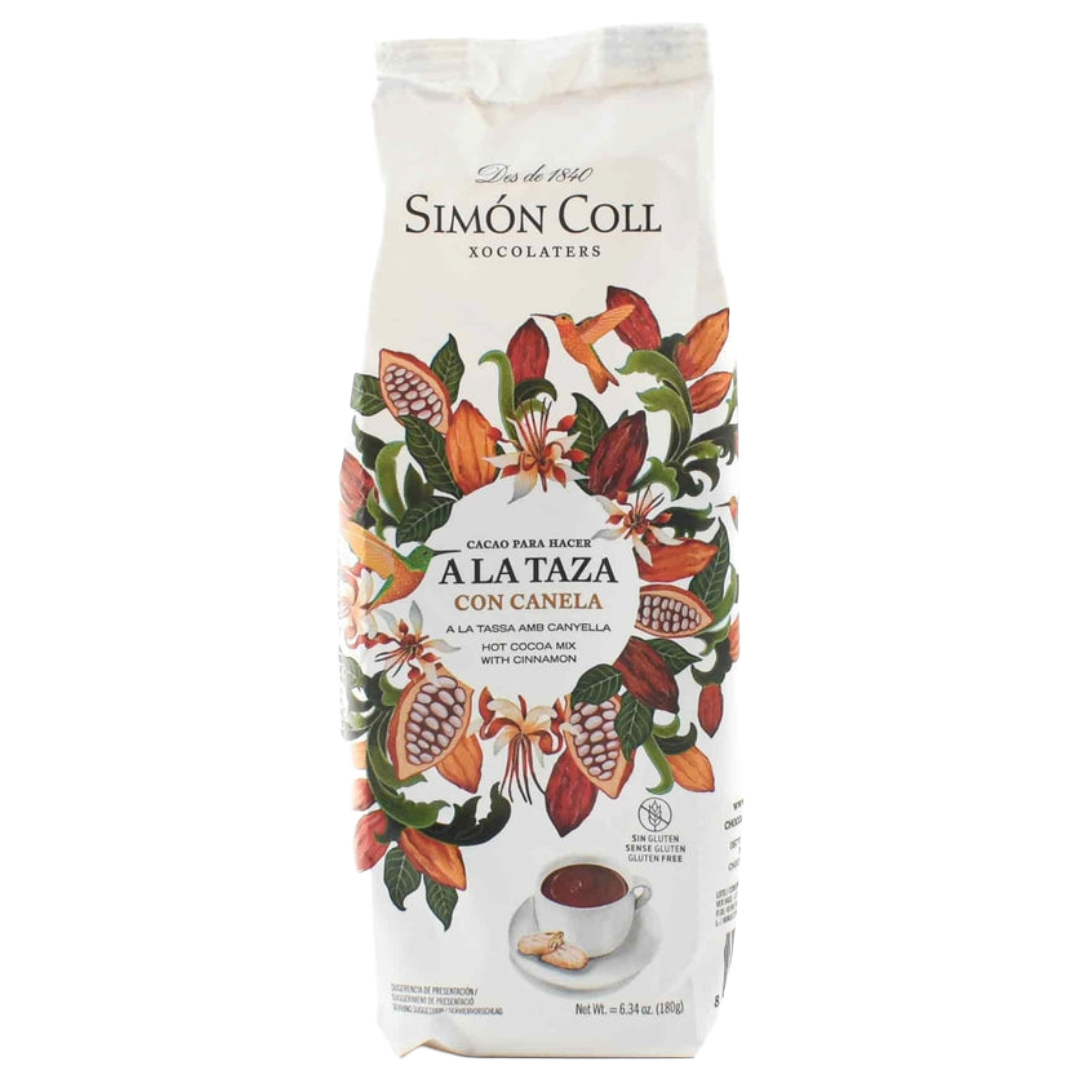SIMON COLL XOCOLATERS Hot Cocoa Mix with Cinnamon 180g EACH GF Image