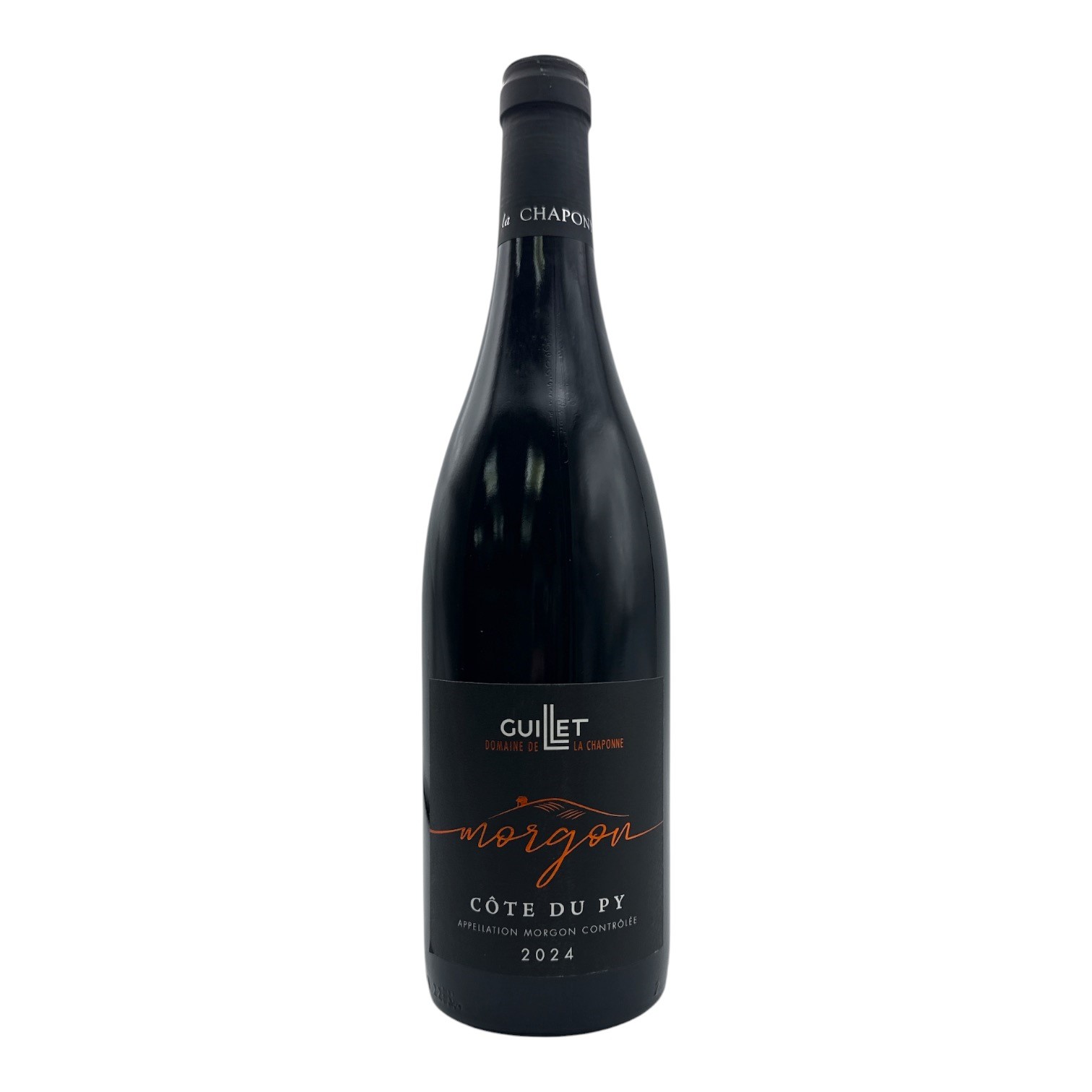 DOMAINE DE LA CHAPONNE Laurent Guillet Morgon Cote du Py AMP 2023/24 Bottle Image