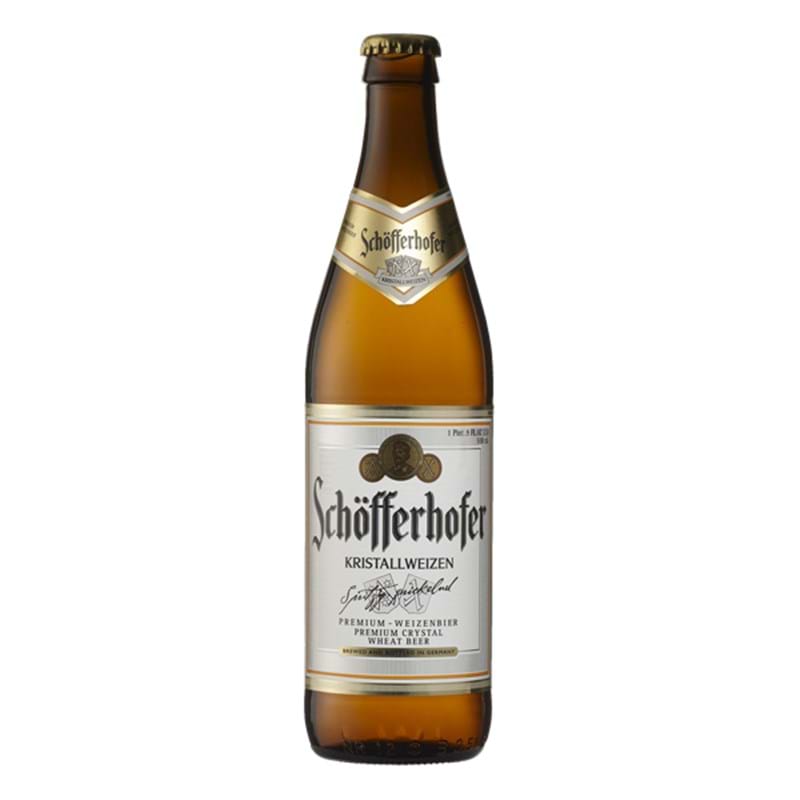 SCHOFFERHOFER Kristallweizen Weissbier Bottle (500ml) 5%abv Image