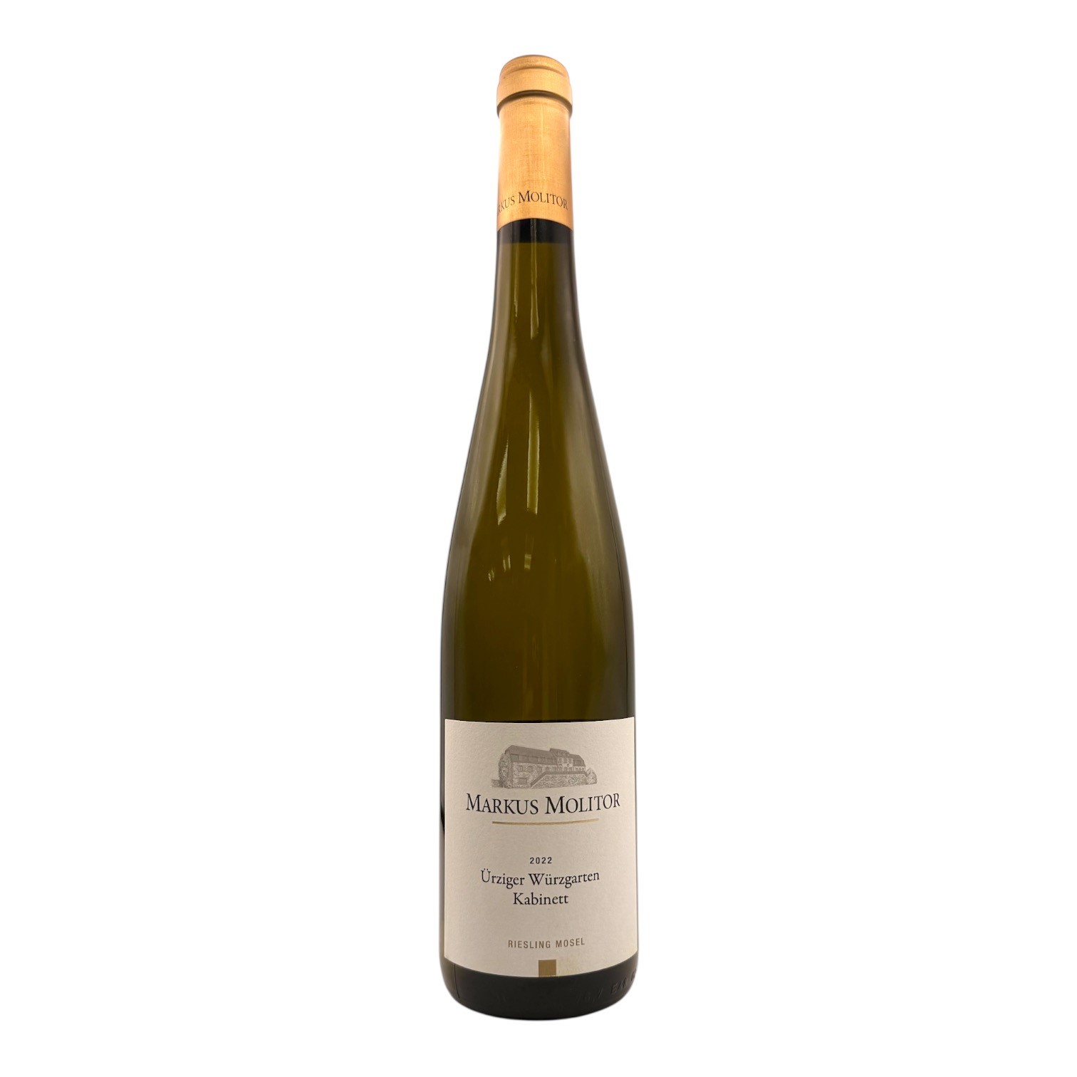 MARKUS MOLITOR Riesling Kabinett 'Gold' - Urziger Wurzgarten 2021/22 Bottle (Semi) Image