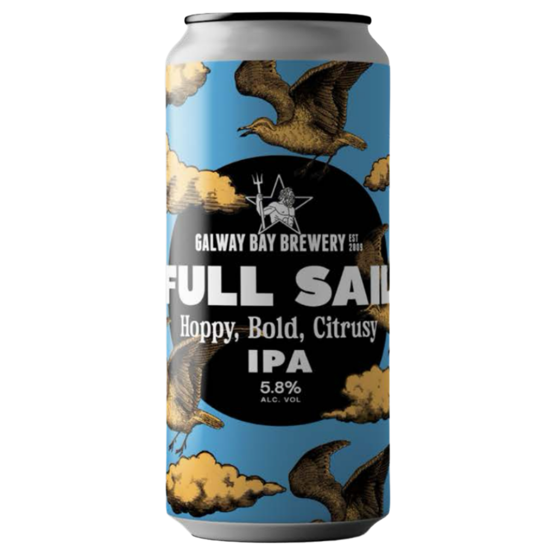 GALWAY BAY BREWERY 'Full Sail' Indian Pale Ale CAN (440ml) 5.8%abv Image