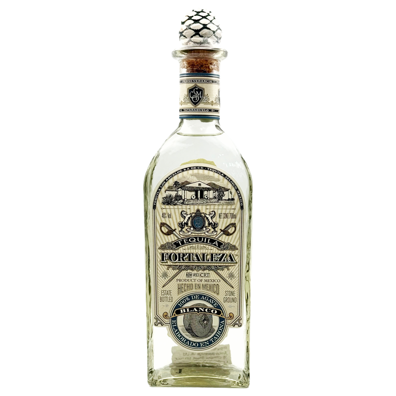 TEQUILA FORTALEZA Estate Bottled Tequila Blanco '100% de Agave' Bottle (70cl) 40%abv ADF Image
