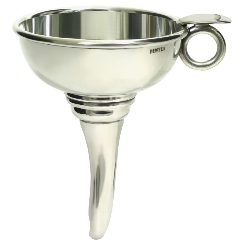 BIRCHGROVE Pewter Decanting Funnel with Built in Filter EACH (0739) Image