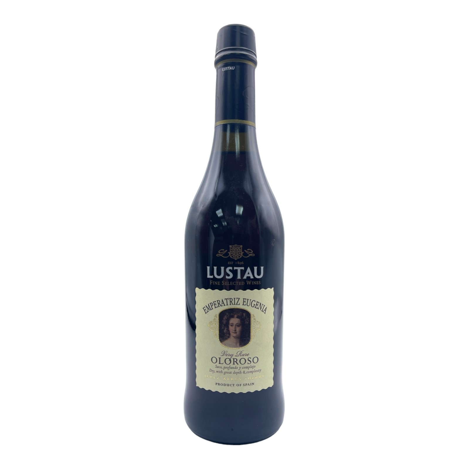 EMILIO LUSTAU Very Old Oloroso Sherry 'Solera Gran Reserva' Emperatriz Eugenia - Andalucia HALF LITRE 20%abv (Palomino) Image