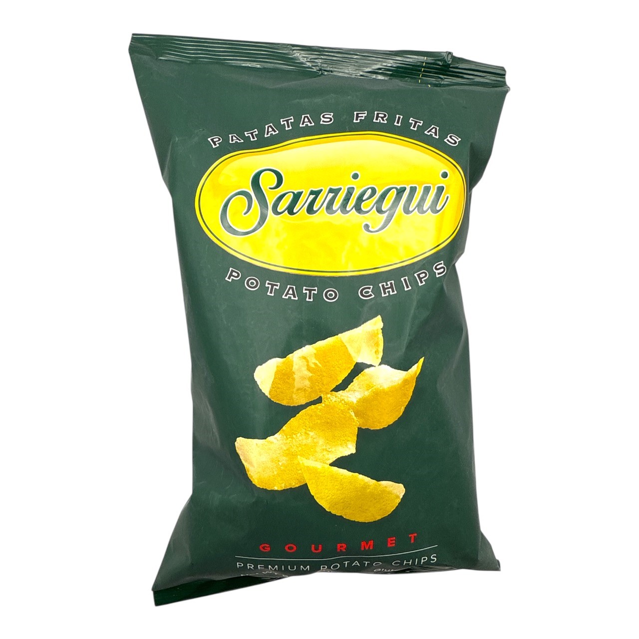 SARRIEGUI Premium Potato Crisps from San Sebastian 150g Bag GF Image
