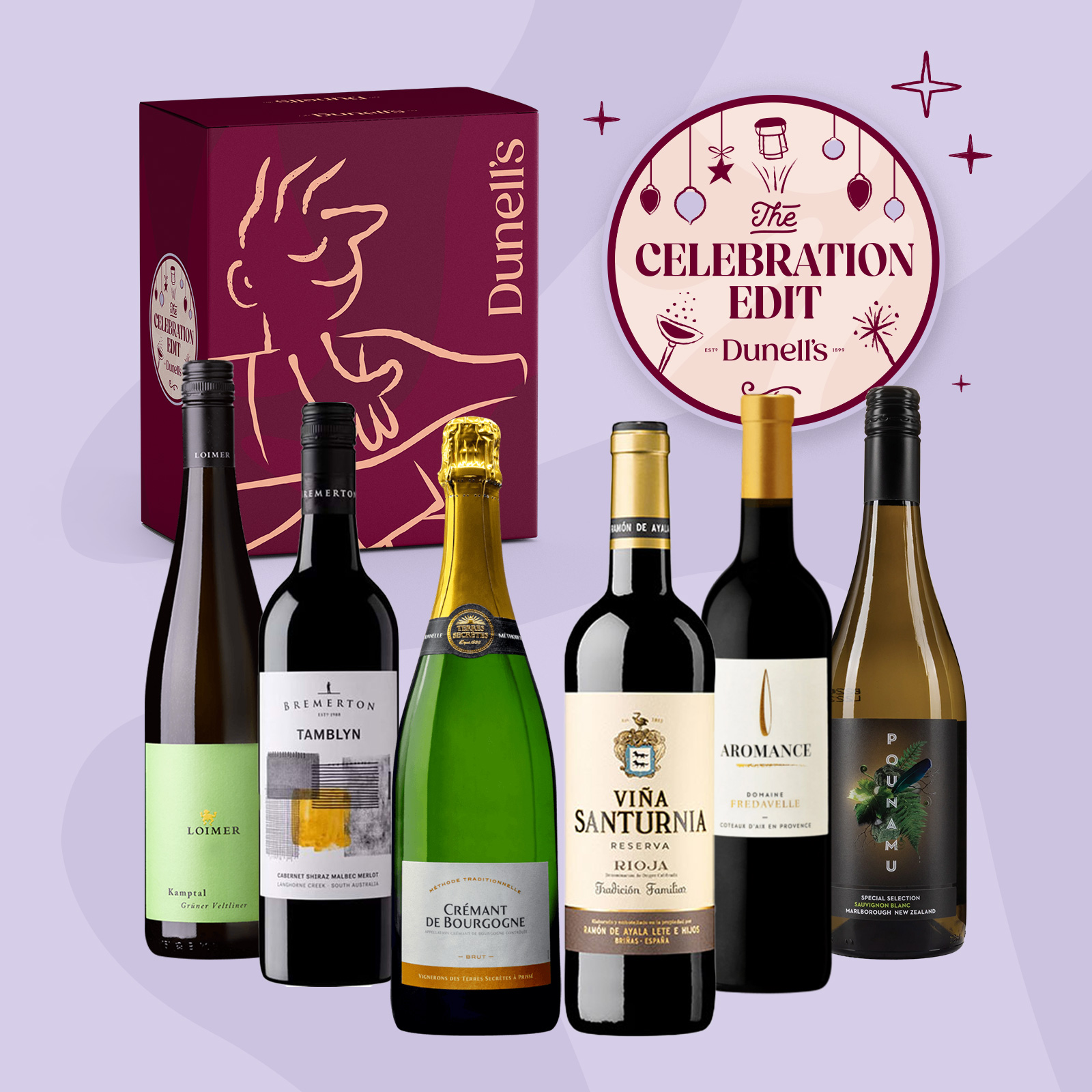 2025 CHRISTMAS 'The Celebration Edit' Mixed Case x 6 Bottles Image