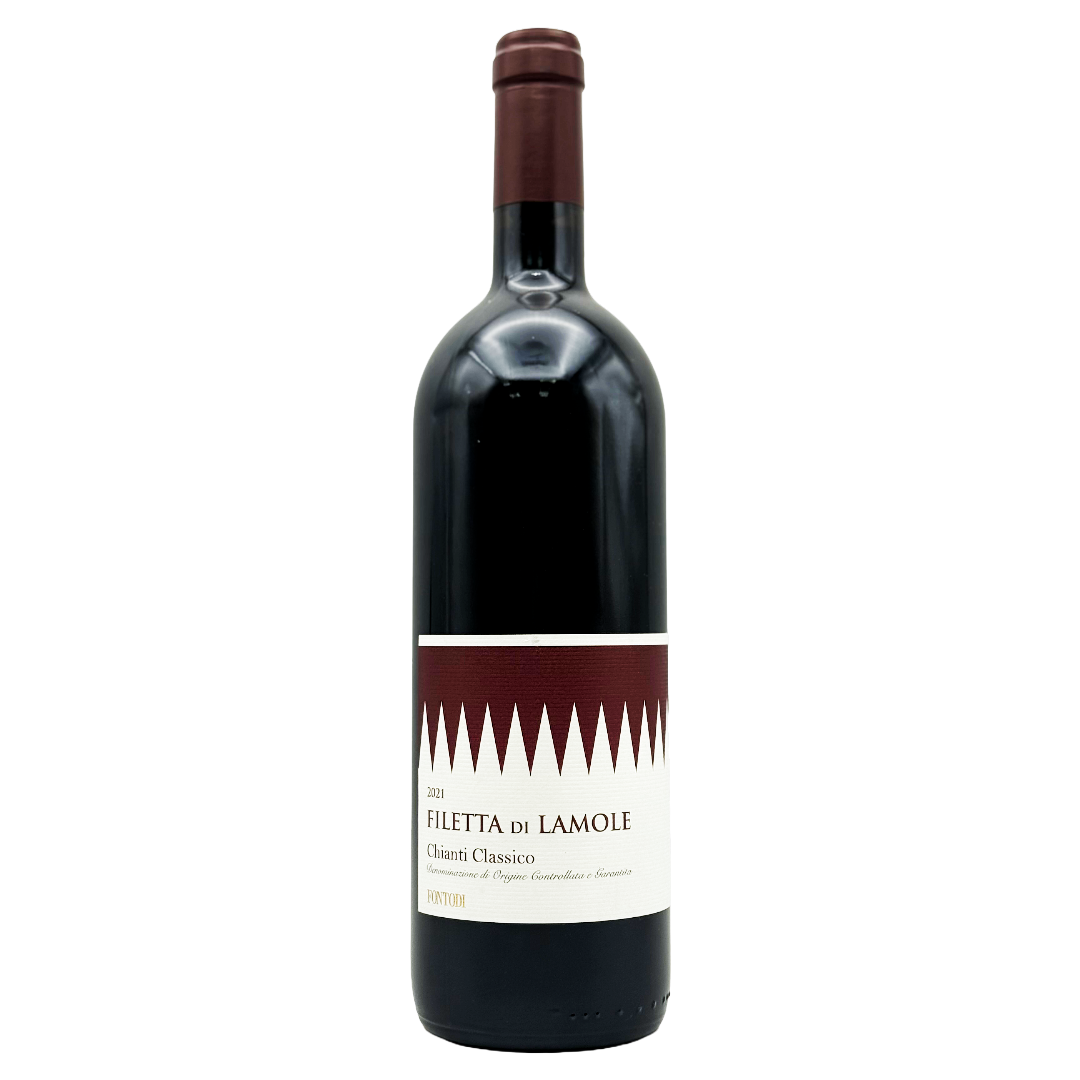 FONTODI 'Filetta di Lamole' Chianti Classico - Tuscany 2021 Bottle (Sangiovese) ORG/VEG Image