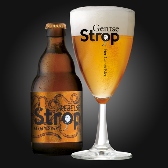BROUWERIJ ROMAIN 'Rebelse Strop' Fier Gents Bier Bottle (330ml) 6.9%abv Image