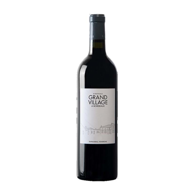 CHATEAU GRAND VILLAGE Bordeaux Superieur ROUGE 2016/18 Bottle/nc Image