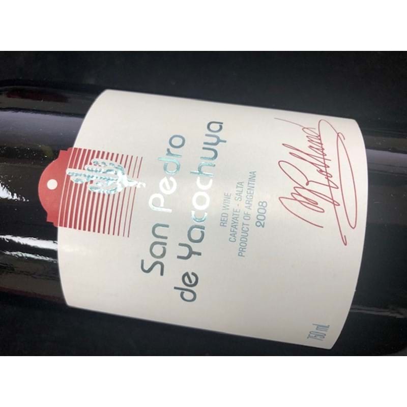 YACOCHUYA San Pedro de Yacochuya - Cafayate, Salta 2008 Bottle (rtc) Image
