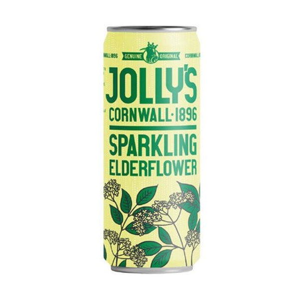 JOLLY'S Sparkling Elderflower (Cornwall) Can (250ml) Image