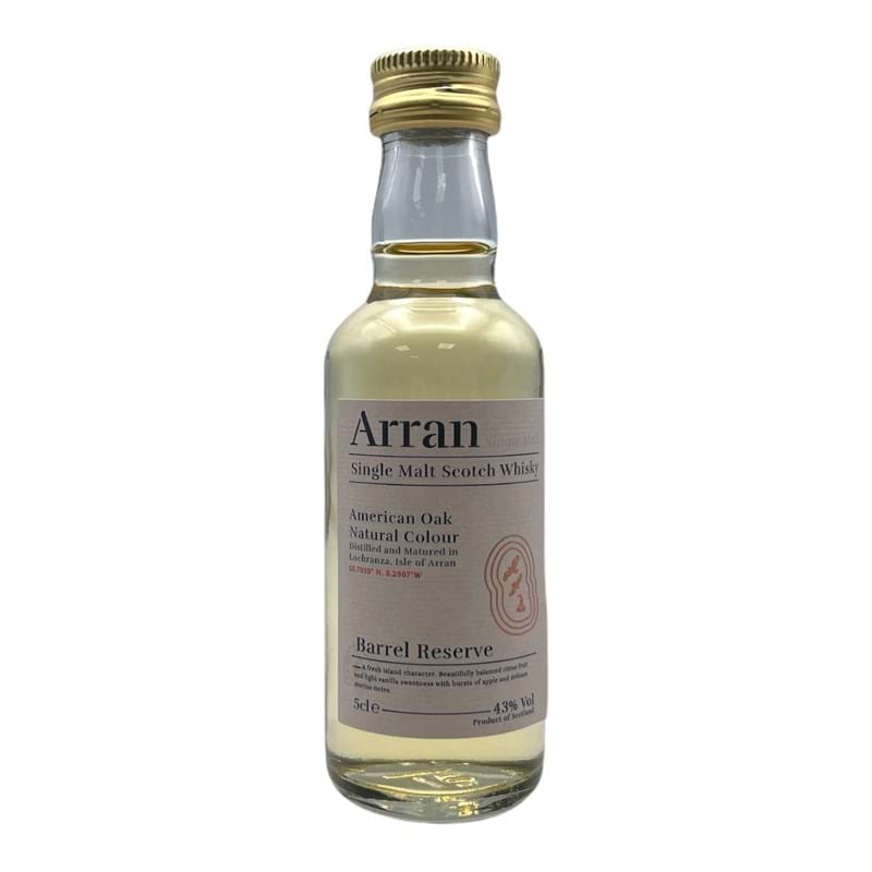 ARRAN Barrel Reserve Island Single Malt Scotch Whisky Miniature (5cl) 43%abv Image