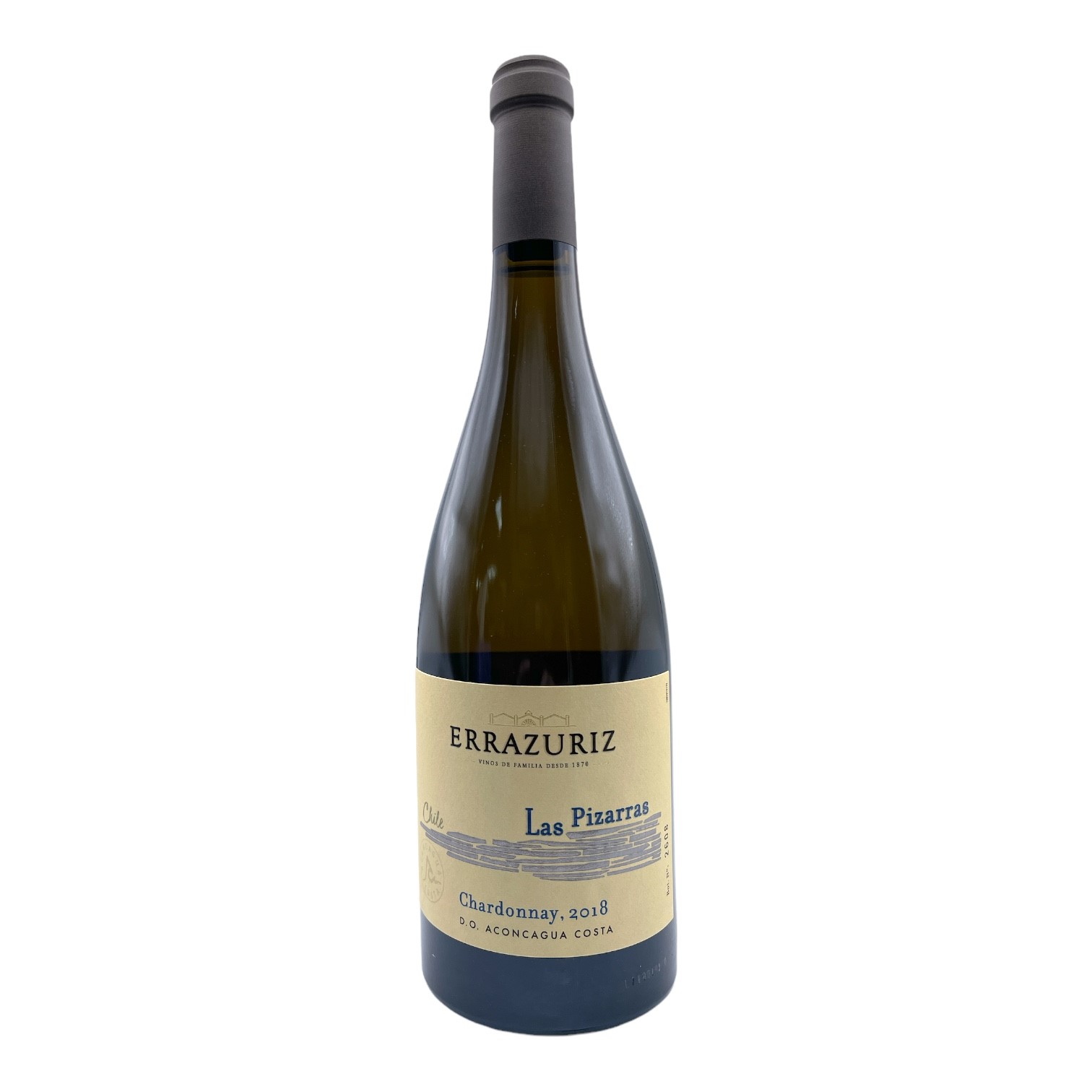 ERRAZURIZ Chardonnay 'Las Pizarras' - Aconcagua Costa 2018 Bottle (losn) Image