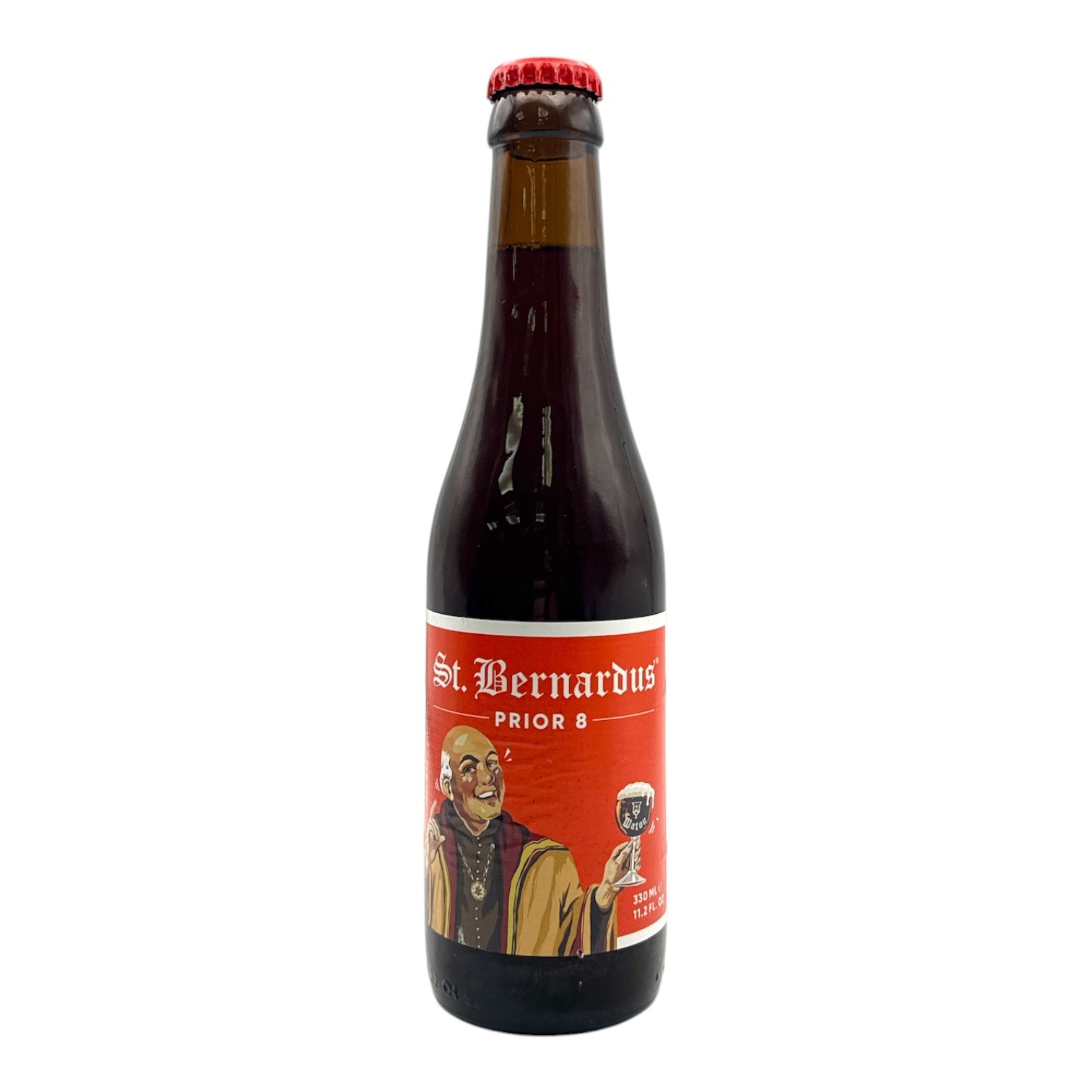 ST BERNARDUS 'Prior 8' Belgian Dubbel Bottle (330ml) 8%abv Image