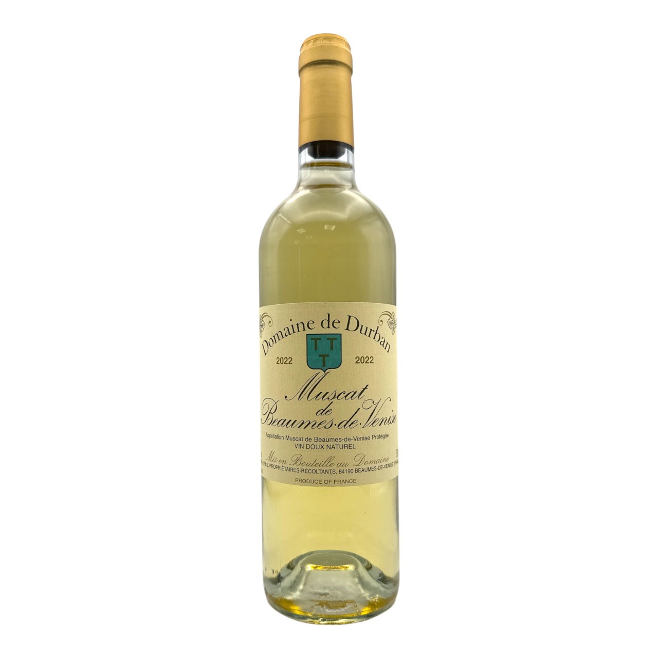 DOMAINE DE DURBAN Muscat de Beaumes de Venise - Rhone Valley 2022 Bottle Image