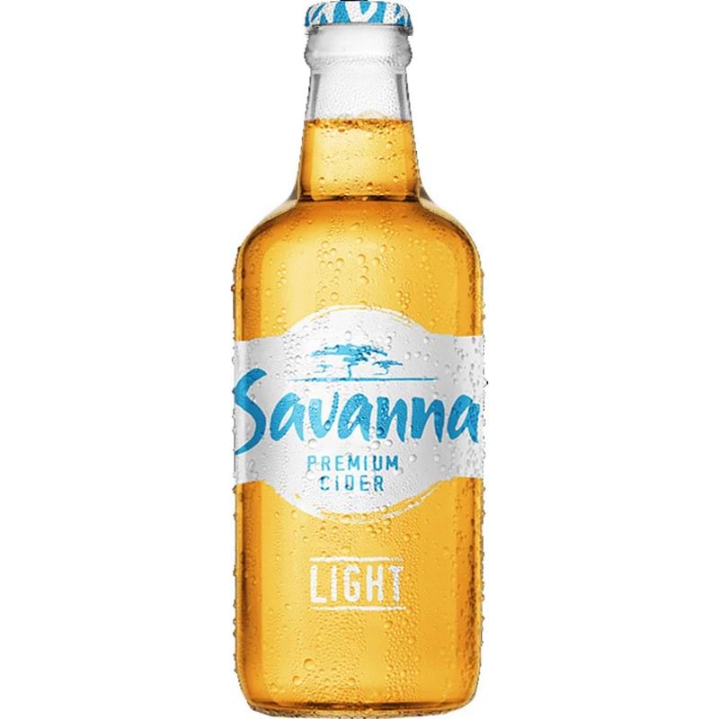 SAVANNA Premium Light Cider from South Africa Bottle (330ml) 3%abv - SINGLE (los) Image