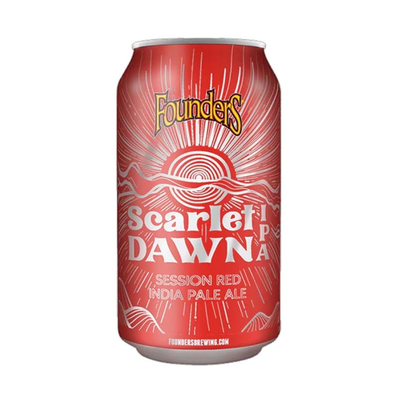 FOUNDERS Scarlet Dawn IPA Can (355ml) 5.1%abv Image