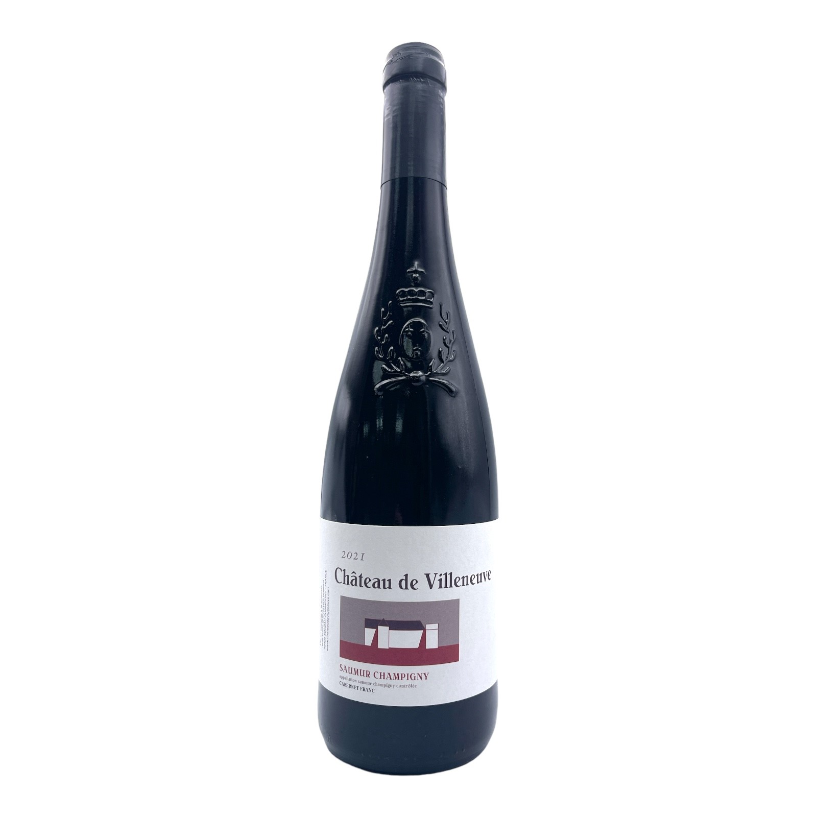 CHATEAU DE VILLENEUVE Saumur-Champigny 2022 Bottle/nc BIO/ORG (Cabernet Franc) Image