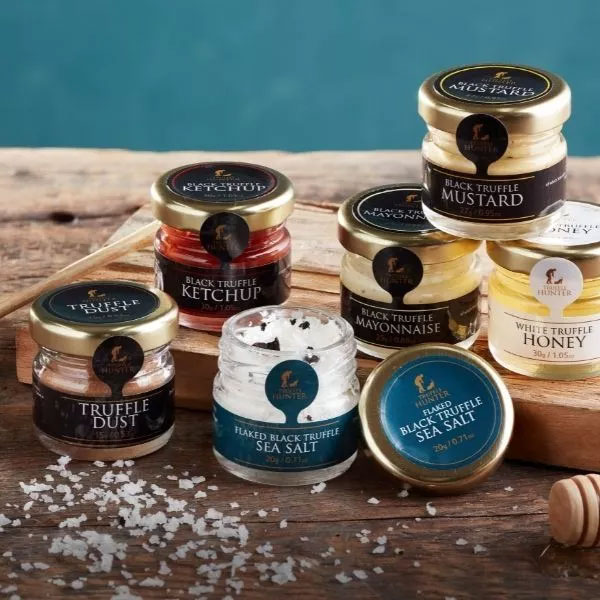 TRUFFLE HUNTER Truffle Condiment Discovery Range Set of 6x50g Jars Image
