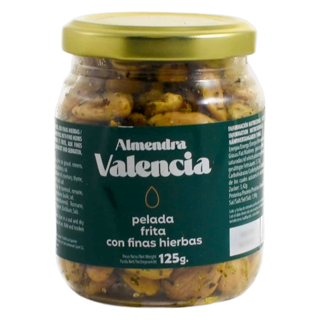 ALMENDRA VALENCIA Fried Almonds with Mediterranean Herbs 125g EACH Image