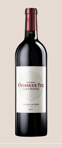 CHATEAU ORMES DE PEZ Cru Bourgeois Saint-Estephe 2023 Wooden Case x 6 Bottles - PRE-RELEASE Image